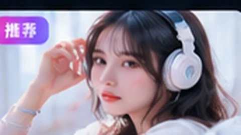 耳机与人物影像创作示意